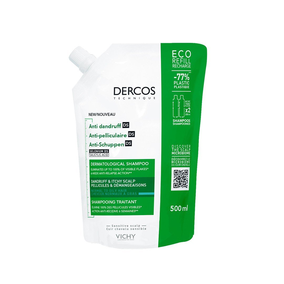 Vichy Dercos Eco-Recharge Antipelliculaire Shampoing Traitant