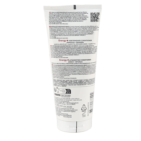 Vichy Dercos Energy+ Fortifying Conditioner