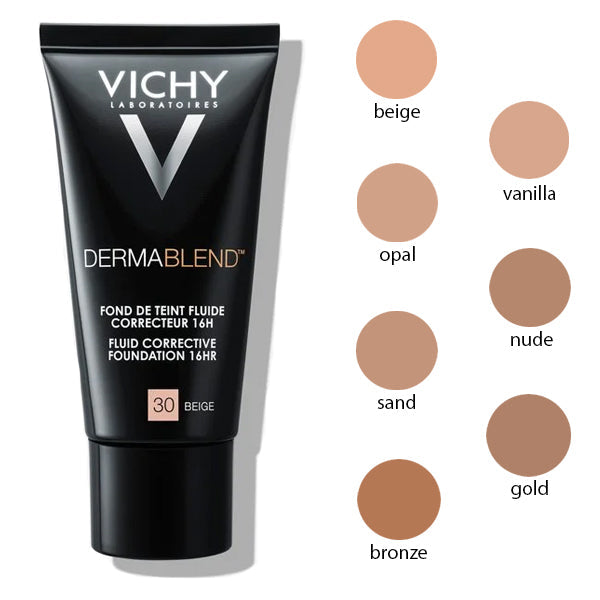 Vichy Dermablend Fond de Teint Fluide Shade 30