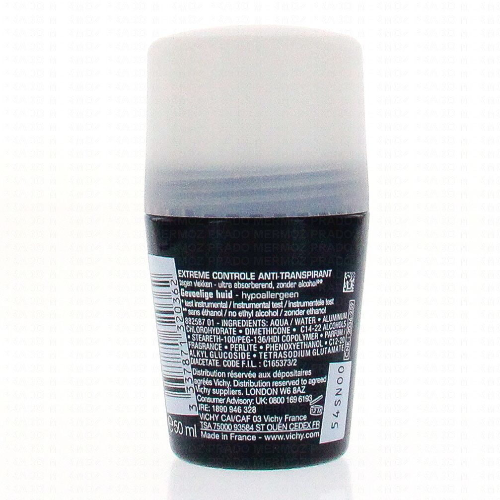 Vichy Homme 72H Anti-Perspirant Roll-On Deodorant