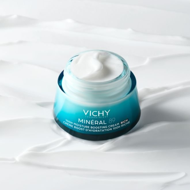 Vichy Minéral 89 Moisture Boost Cream 72h Rich Texture