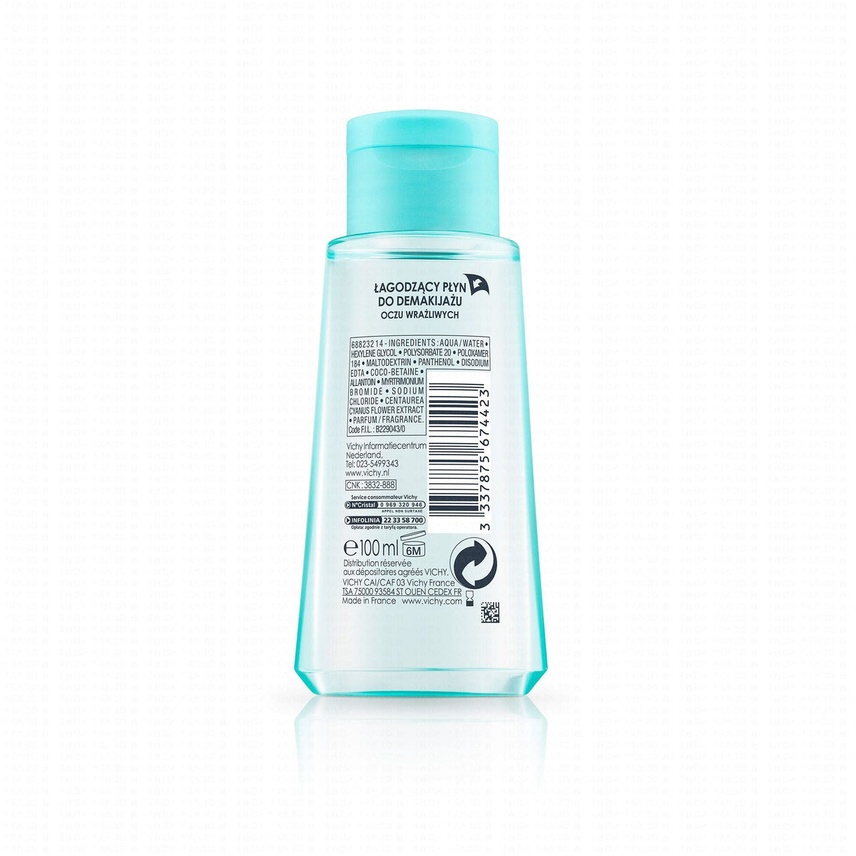 Vichy Pureté Thermale Soothing Eye Make-Up Remover Sensitive